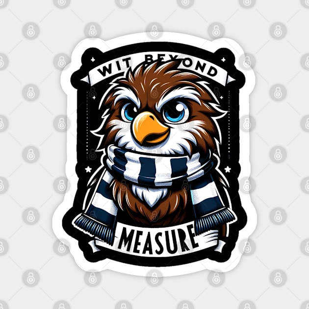 Wit Beyond Measure - Cute Eagle - Fantasy Magnet by Fenay-Designs