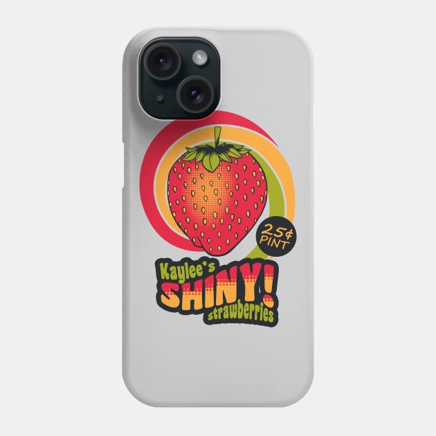 Shiny Berries Phone Case by monochromefrog