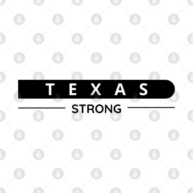 Texas Strong (Light Colors) by Proud Town Tees