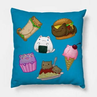 Cat Food Catastrophe Pillow