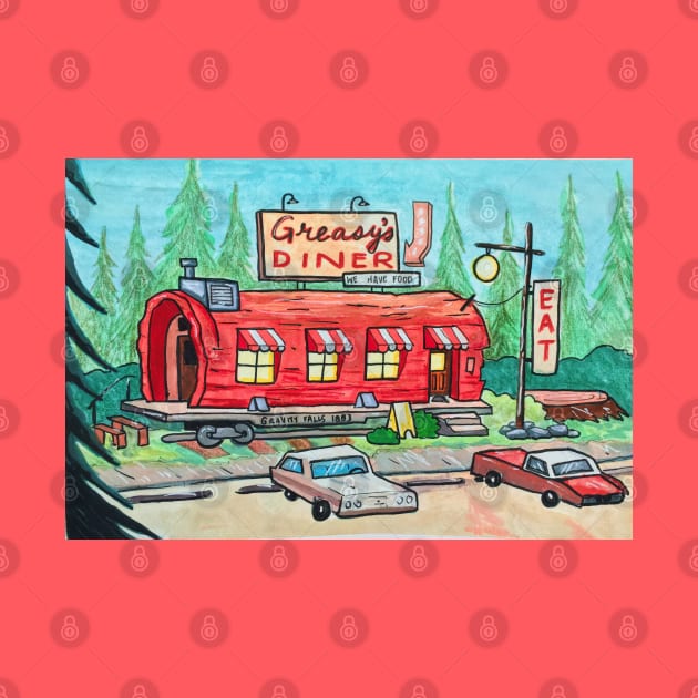 Greasy's Diner by emmawtj