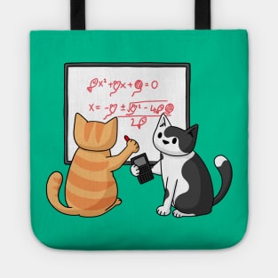 Mathematician Cats Tote