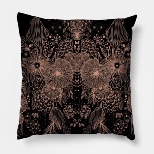 ABSTRACT PATTERN ECRU Pillow