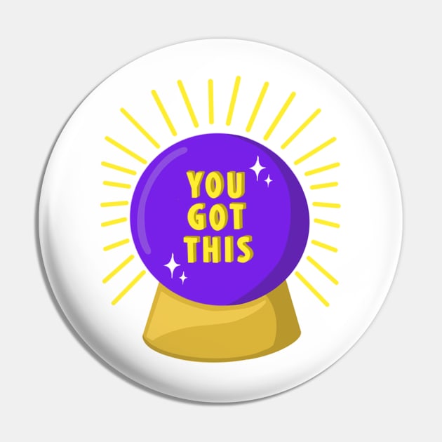 You Got This Pin by No Rain Studio