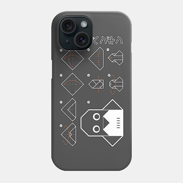 Origami no Penguin Phone Case by Tees4Elliott