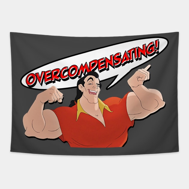 OVERCOMPENSATING Tapestry by ART by RAP