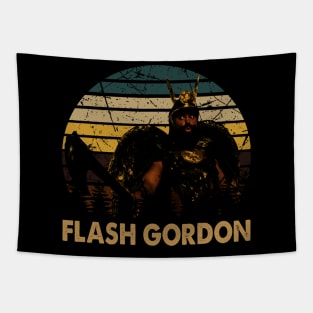 Retro Superhero Funny Men Tapestry