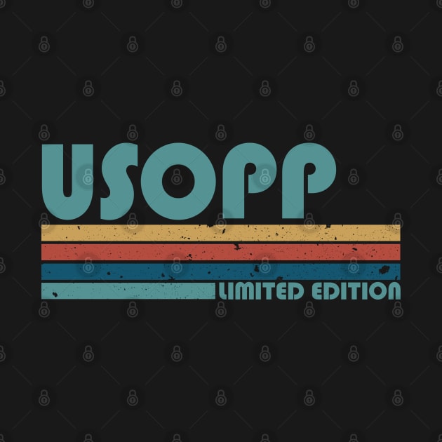 Proud Limited Edition Usopp Name Personalized Retro Styles by Kisos Thass