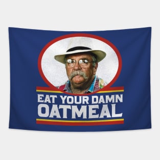 Eat Your Damn Oatmeal Tapestry