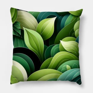 Leafy Greenery Pillow