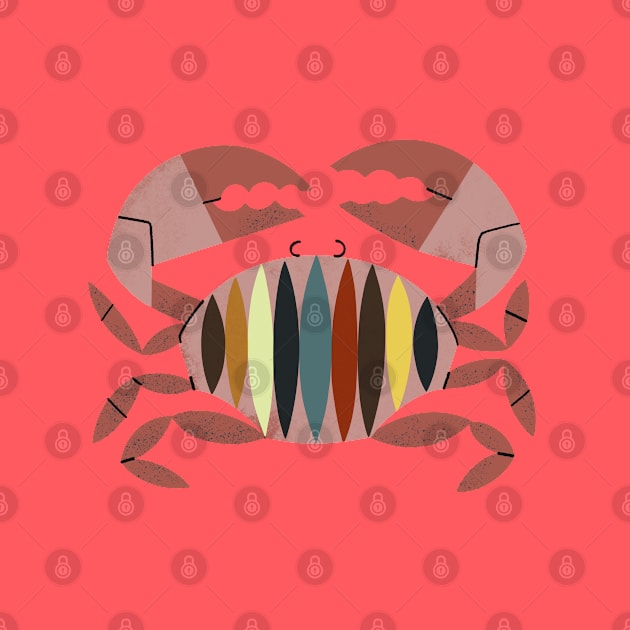 Color Crab by Renea L Thull