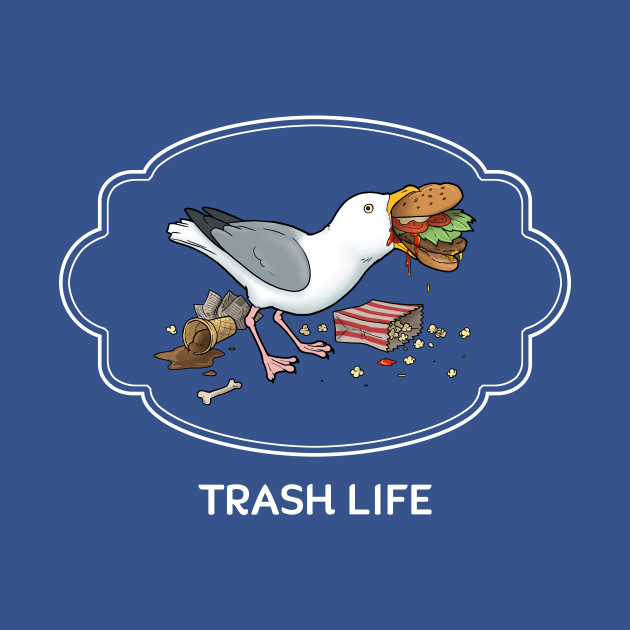 TRASH LIFE by JadedSketch