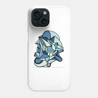 abstract cubism Phone Case