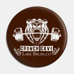 Crunch Cave Dark Fabric Pin