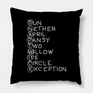 Wednesday Solved The Riddle X Pillow