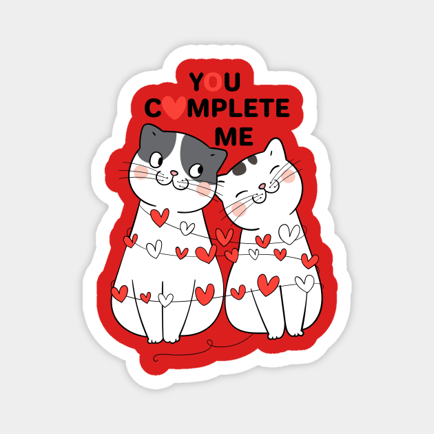 You complete me Magnet by OnuM2018