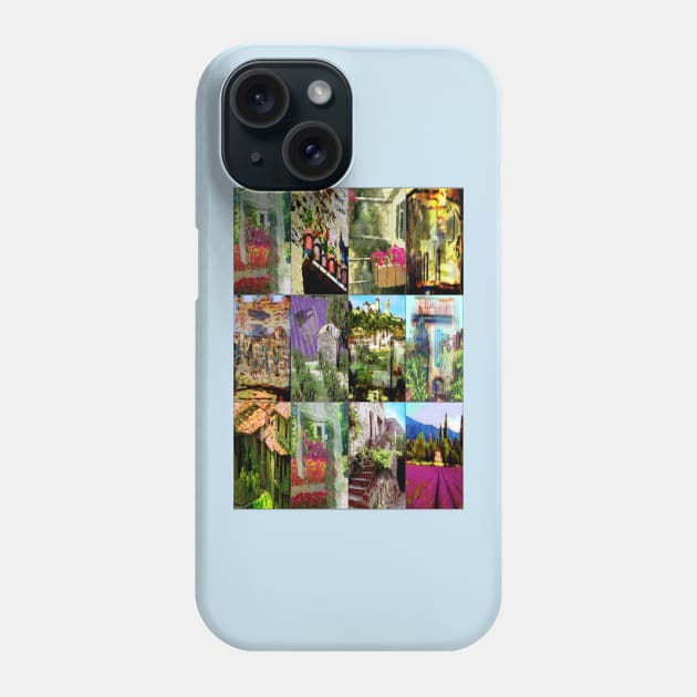 Collage " Le Provence" Phone Case by robelf