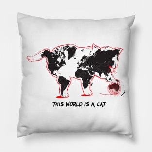 This World is A Cat Pillow