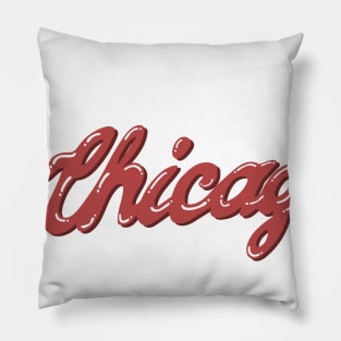 Chicago Lips Pillow