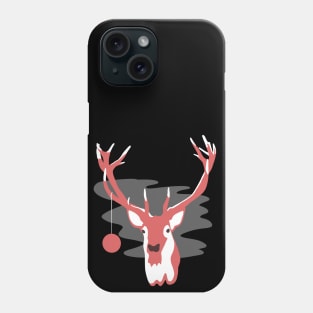 Abstract Minimal Christmas Deer (Reindeer) Phone Case