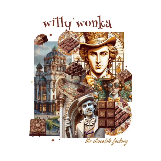 Willy wonka style by Art to shirt 