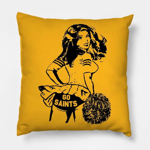 Cheerleader Pillow by paintkiller617