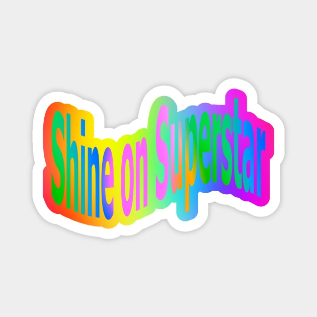 Shine on Superstar Magnet by Creative Creation