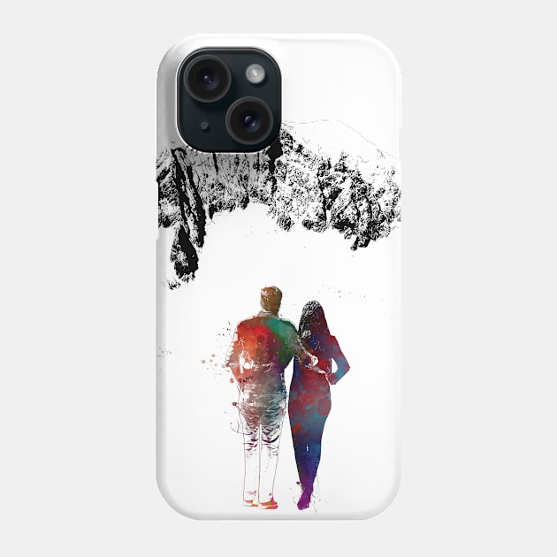 mountain hike #mountainhike Phone Case by JBJart