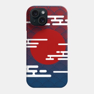 Japanese sun card Phone Case