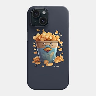 Crinkly potato chips Phone Case