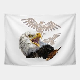 The bald eagle Tapestry