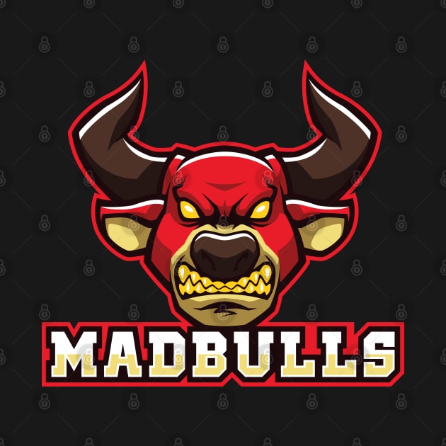 Mad Bulls by mikailain