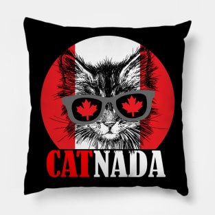 Catnada funny Pillow