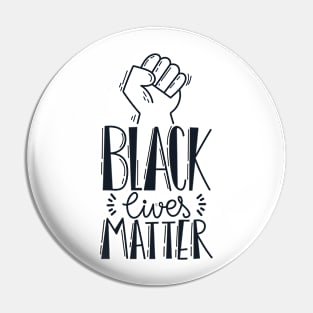 Black Lives Matter Fist Pin