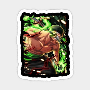 ZORO SAMURAI ANIME Magnet