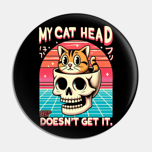 My cat head doesn't get it. Pin by Lima's