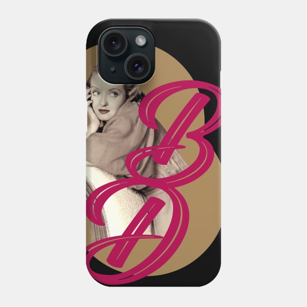 Bette Collage Portrait Phone Case by Dez53