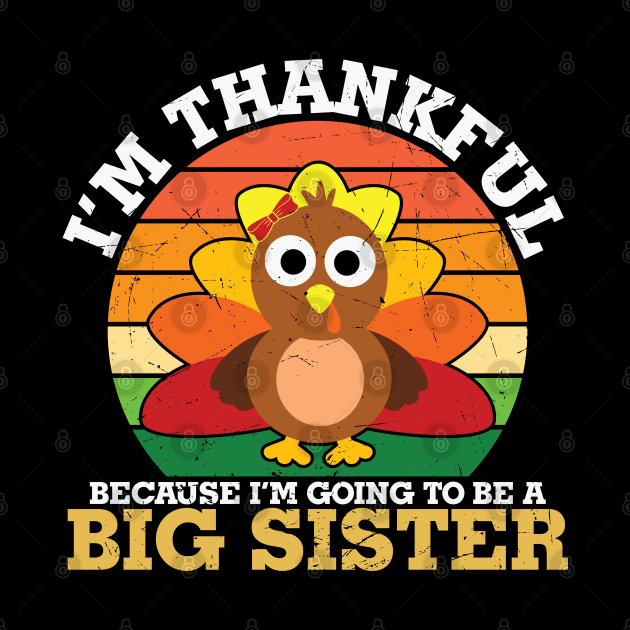 I am thankful becuase I am going to be a big sister by MZeeDesigns