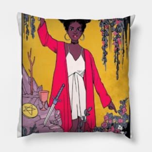 magician tarot Pillow