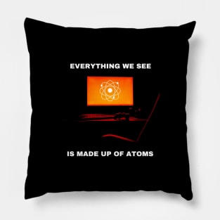 Atom science Pillow