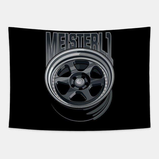 Work Meister L1 Tapestry by idrdesign