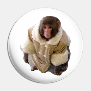 Monkey Pins And Buttons Teepublic