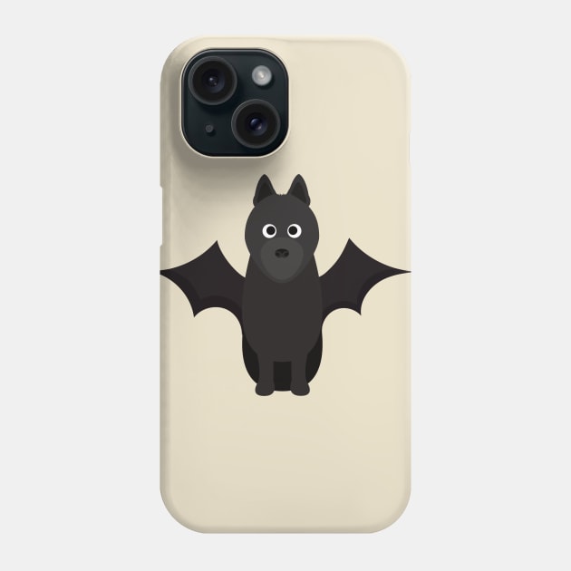 Schipperke Halloween Fancy Dress Costume Phone Case by DoggyStyles