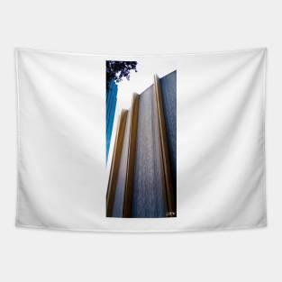 the waterwall waterfall ecopop landscape park monument photograph Tapestry