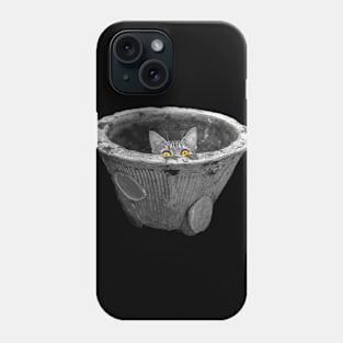 hidden cat Phone Case