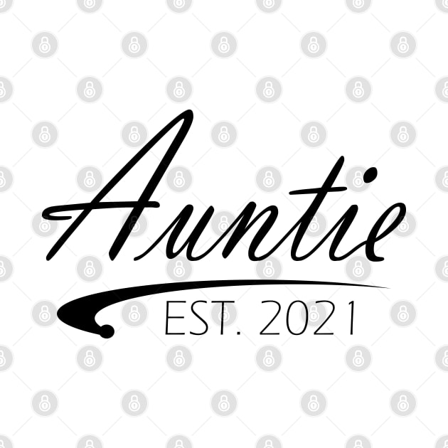 Auntie Est. 2021 by KC Happy Shop