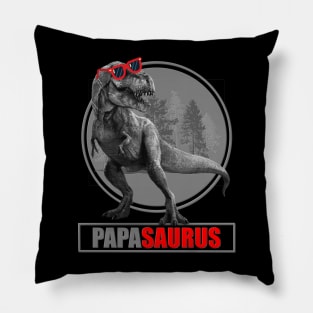 Papasaurus, Daddy, Fathers Day, New Dad, Funny Dad, Gift For Father, Best Dad Gift Idea, Dada, Daddy, Birthday Gift For Dad, Papa Pillow