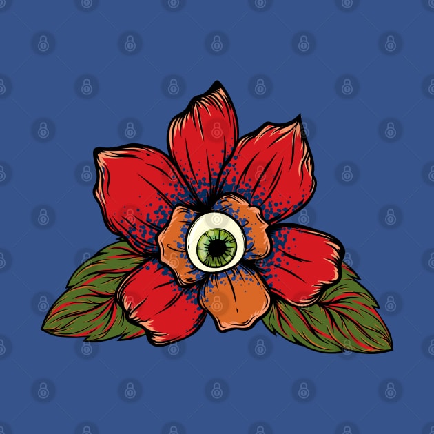 Eye Flower by Desdymona