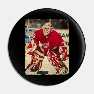 Mike Vernon - Detroit Red Wings, 1996 Pin