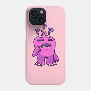 Confused Monster Phone Case